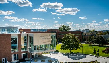 Drone photos of campus by Gravity.