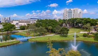 Florida international university campus photo