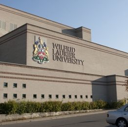 Wilfrid laurier university campus photo