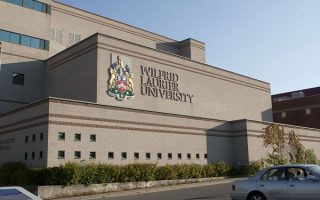 Wilfrid laurier university campus photo