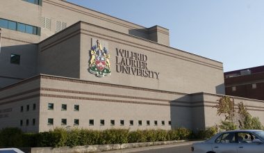 Wilfrid laurier university campus photo